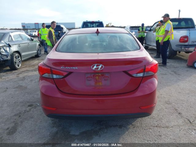 KMHDH4AE6FU304930 Hyundai ELANTRA SE