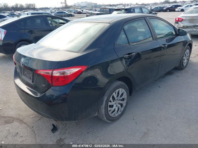 2T1BURHE9KC150649 Toyota COROLLA LE