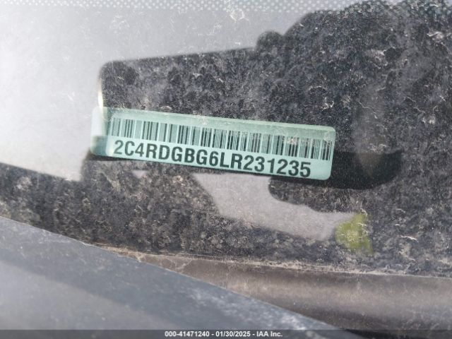 2C4RDGBG6LR231235 Dodge Grand Caravan Se