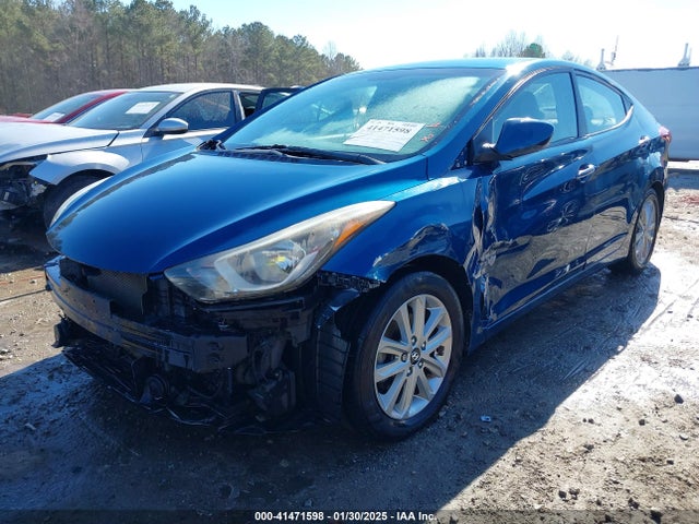 Hyundai ELANTRA SE 2014 KMHDH4AE4EU130810 Image 2