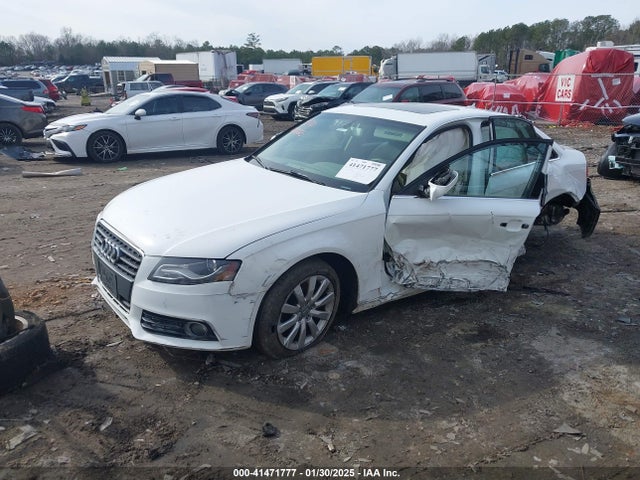 2012 AUDI A4 WAUBFAFL7CN007076 Photo 1