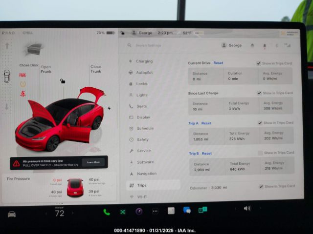 5YJ3E1EA7RF746983 Tesla Model 3 Long Range Dual Motor All-wheel Drive/rear-wheel Drive