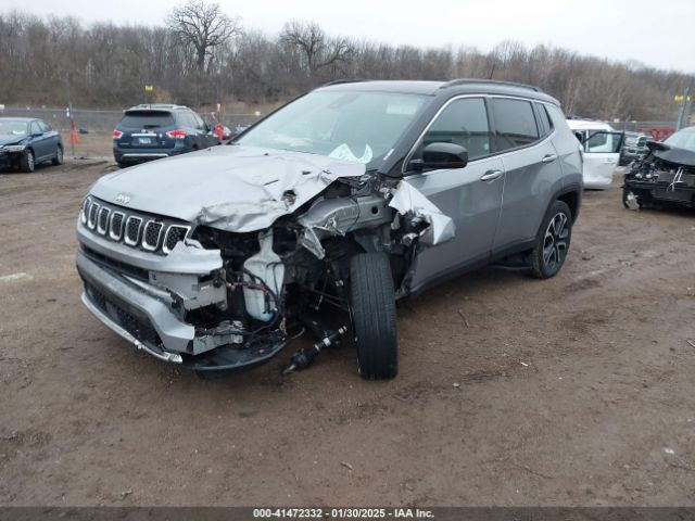 3C4NJDCN9PT508997 Jeep Compass Limited 4x4
