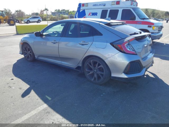 SHHFK7H46JU230017 Honda Civic Sport