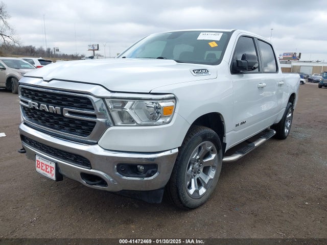 RAM 1500 Big Horn  4x4 5'7 Box 2022 1C6SRFFT2NN423375 Image 2