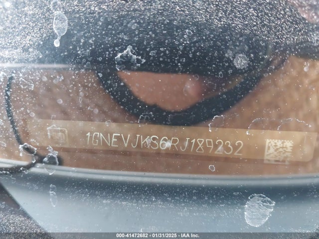 1GNEVJKS6RJ189232 Chevrolet Traverse Awd Z71