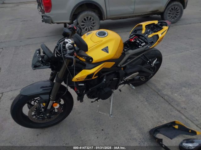 2024 TRIUMPH MOTORCYCLE STREET TRIPLE SMTA614K5RTBU1909 Photo 1