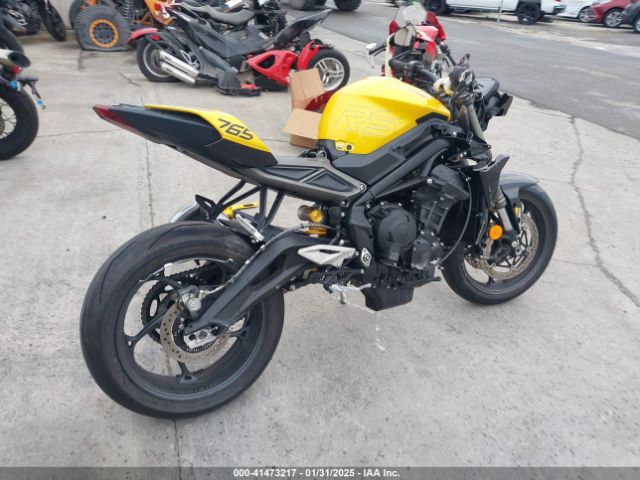 2024 TRIUMPH MOTORCYCLE STREET TRIPLE SMTA614K5RTBU1909 Photo 3