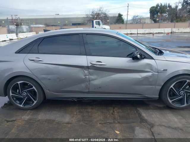 KMHLR4AFXPU611018 Hyundai Elantra N Line
