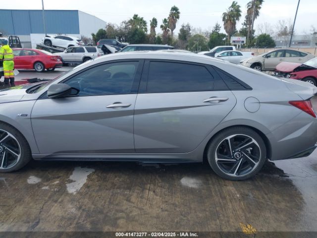 KMHLR4AFXPU611018 Hyundai Elantra N Line