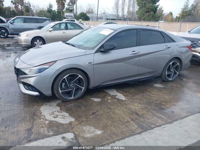 KMHLR4AFXPU611018 Hyundai Elantra N Line