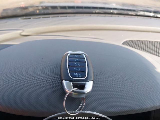 KMHLM4AJ7PU044835 Hyundai Elantra Hybrid Blue