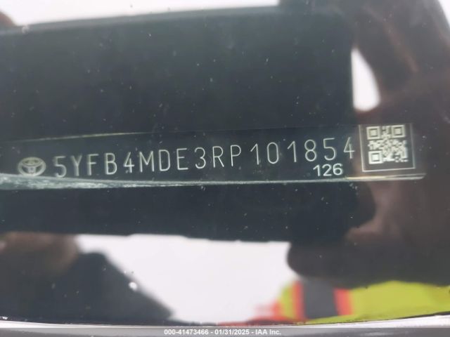 5YFB4MDE3RP101854 Toyota COROLLA LE