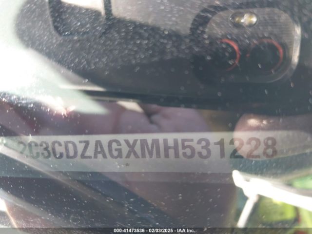 2C3CDZAGXMH531228 Dodge Challenger Sxt