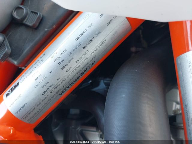 2022 KTM 1290 VBKV39406NM962247 Photo 9