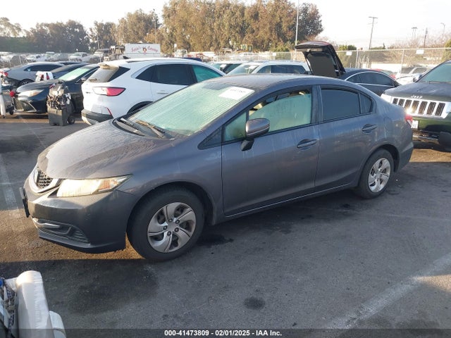 Honda Civic Lx 2014 19XFB2F50EE222748 Image 2
