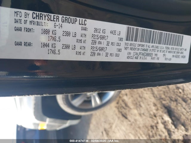 1C4NJPFAXED888929 Jeep Patriot High Altitude