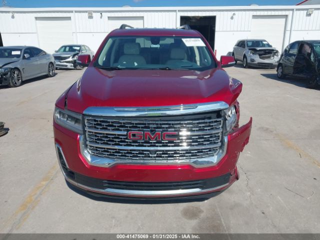 1GKKNPLS0MZ217134 GMC Acadia Fwd Denali