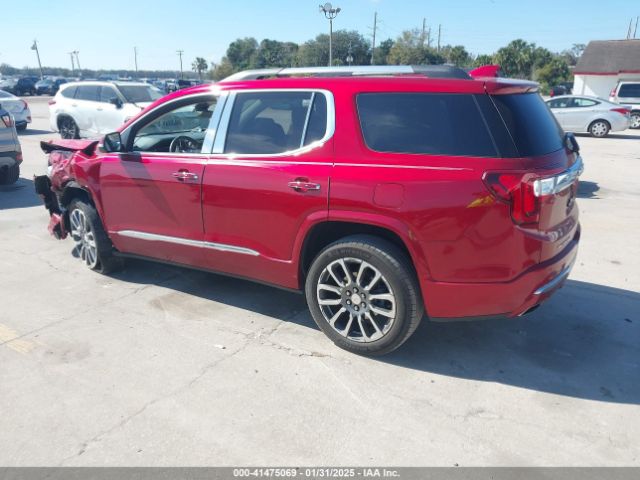 1GKKNPLS0MZ217134 GMC Acadia Fwd Denali