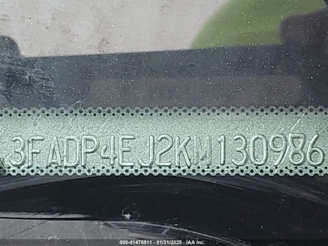 3FADP4EJ2KM130986 Ford FIESTA SE