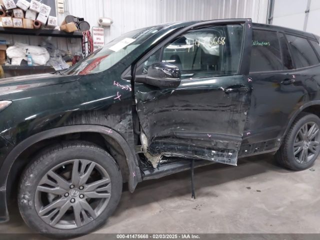 5FNYF8H53KB028590 Honda Passport Ex-l