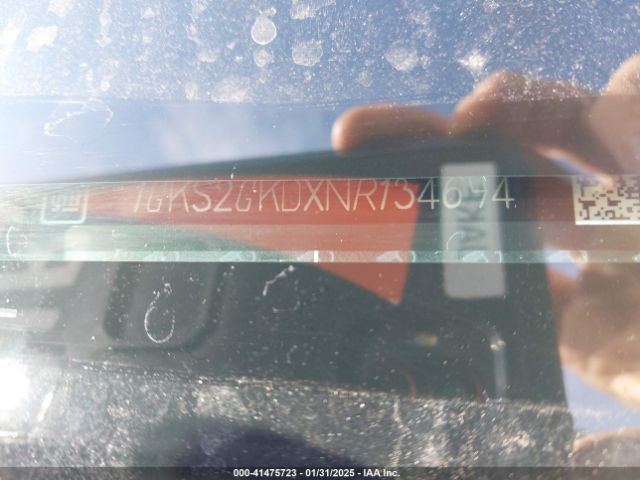 1GKS2GKDXNR134694 GMC Yukon Xl 4wd Slt
