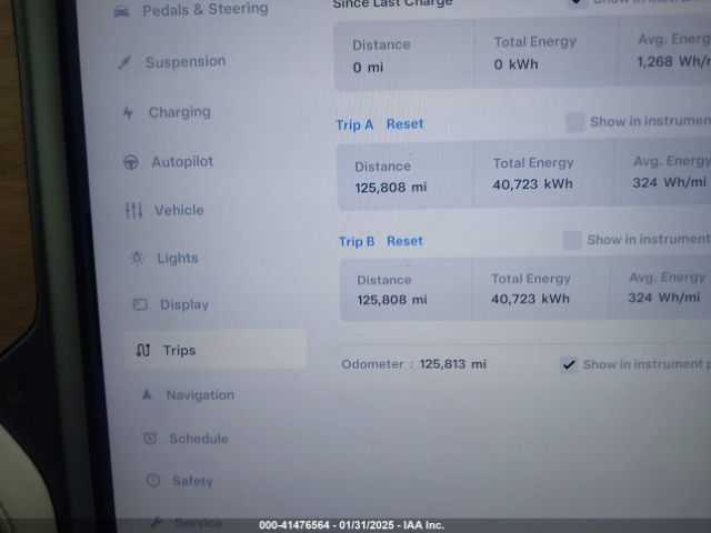 5YJXCDE27KF184980 Tesla Model X 100d/75d/long Range/standard Range