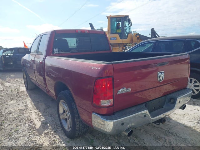 41477189 :رقم المزاد ، 1C6RD6GTXCS292352 vin ، 2012 Ram 1500 Slt مزاد بيع