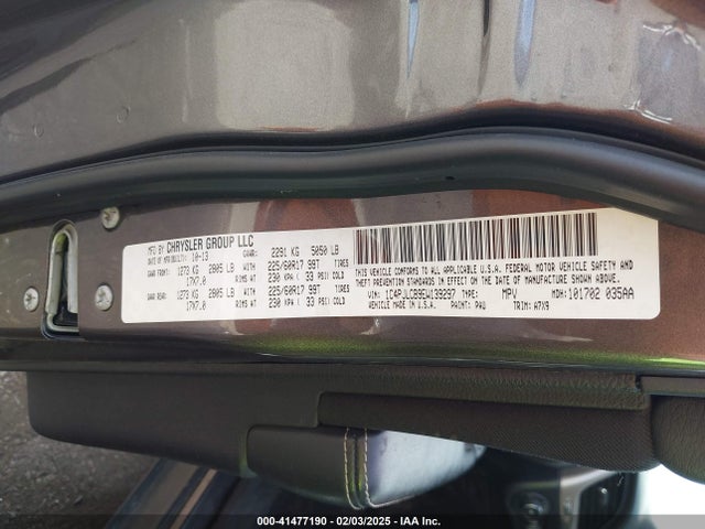 Jeep Cherokee Latitude 2014 1C4PJLCB9EW139297 Image 9