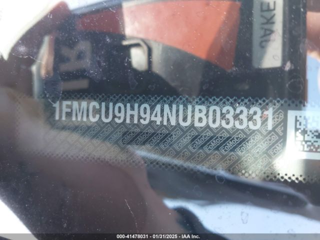 2022 FORD ESCAPE 1FMCU9H94NUB03331 Photo 8