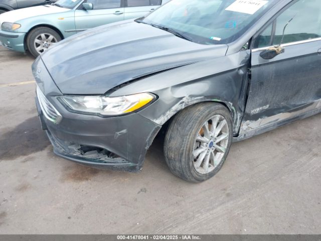 3FA6P0UU6HR313865 Ford Fusion Hybrid S