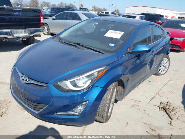 KMHDH4AE3FU268887 Hyundai ELANTRA SE