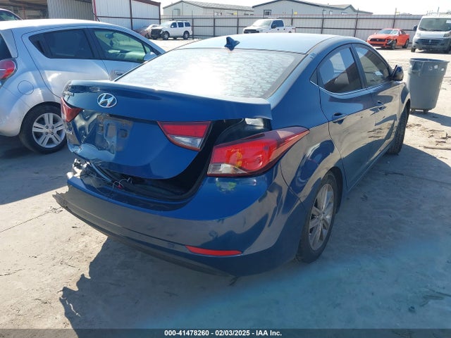 KMHDH4AE3FU268887 Hyundai ELANTRA SE