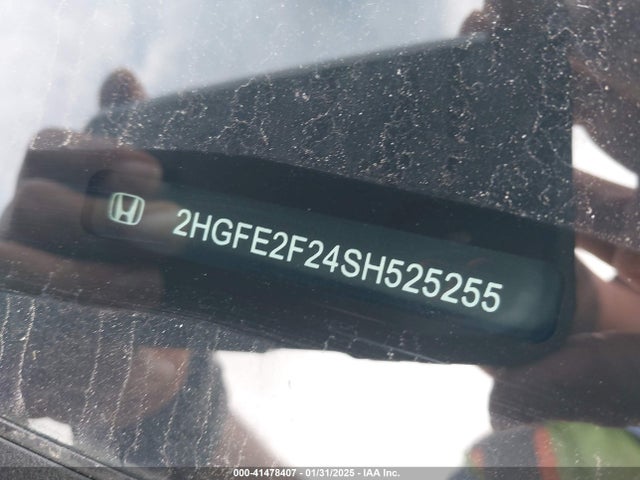2HGFE2F24SH525255 Honda Civic Lx
