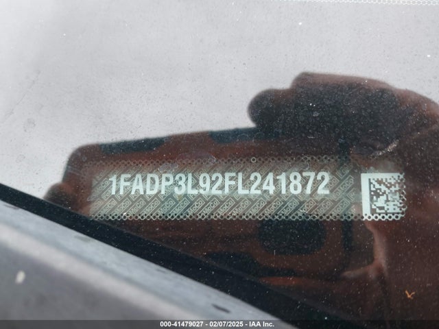 1FADP3L92FL241872 Ford FOCUS ST