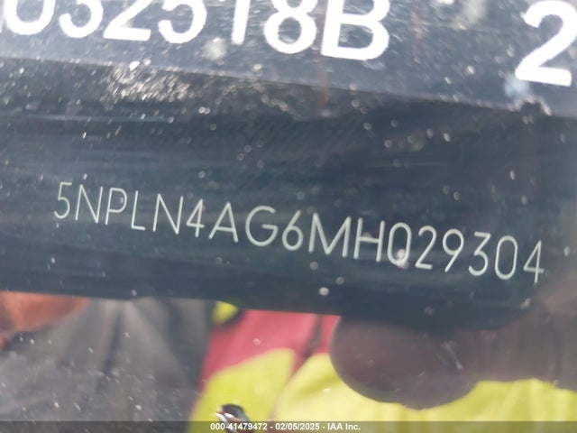 5NPLN4AG6MH029304 Hyundai ELANTRA SEL
