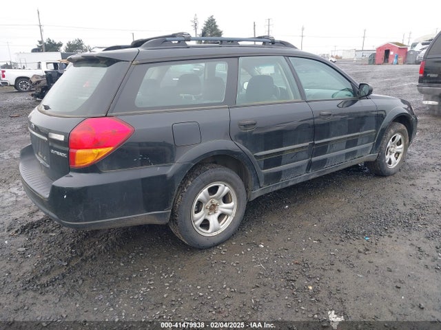 2007 Subaru Outback 2.5i Basic მანქანა იყიდება აუქციონზე, vin: 4S4BP61C576314858, აუქციონის ნომერი: 41479938