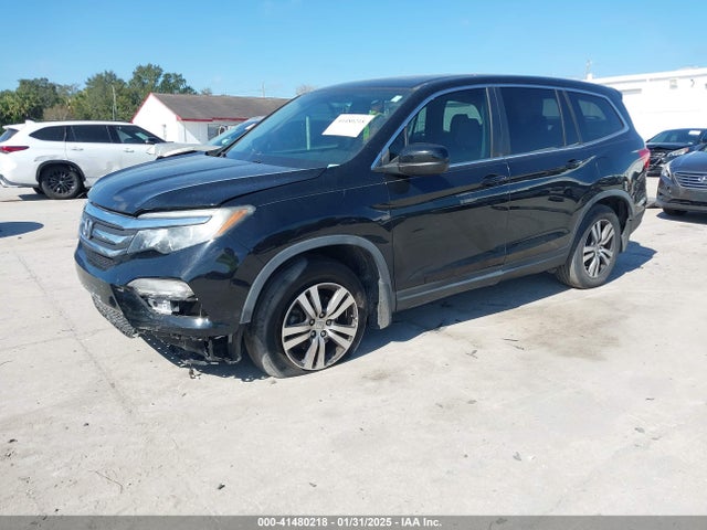 Honda Pilot Ex-l 2016 5FNYF5H50GB048480 Image 2