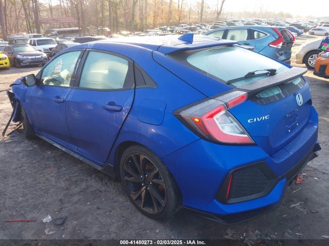 SHHFK7H49HU211567 Honda Civic Sport