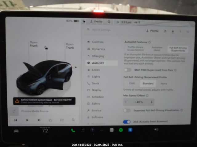 7SAYGDEEXSA354929 Tesla Model Y Long Range Dual Motor All-wheel Drive
