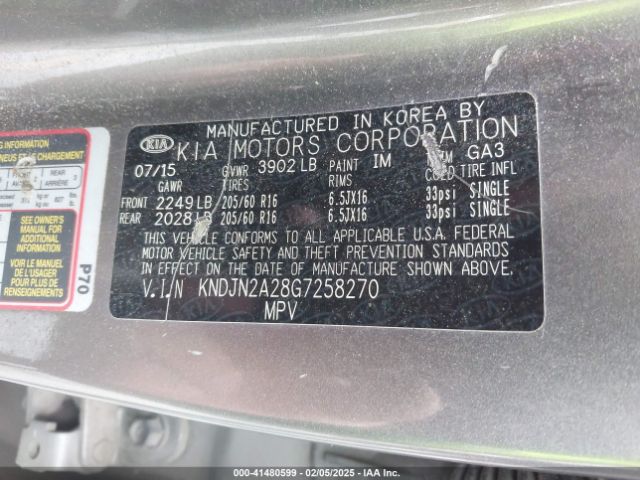 KNDJN2A28G7258270 KIA Soul