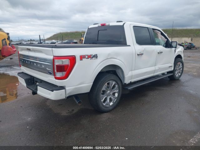 1FTFW1ED5MFC72248 Ford F-150 Platinum