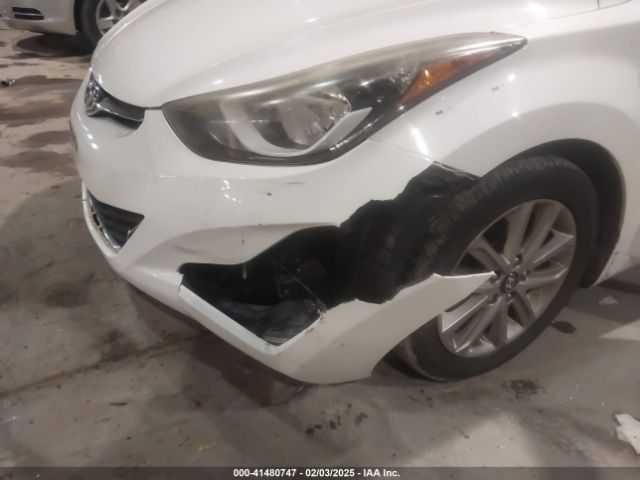 5NPDH4AE7EH457393 Hyundai ELANTRA SE