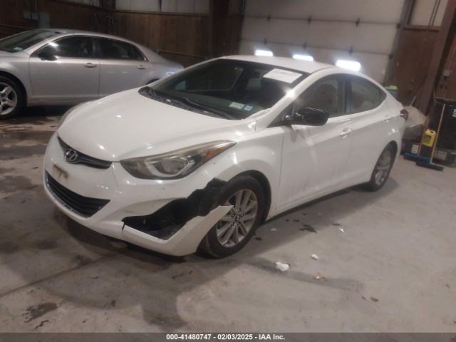 5NPDH4AE7EH457393 Hyundai ELANTRA SE