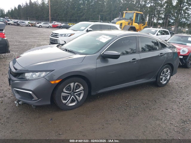 Honda Civic Lx 2019 19XFC2F61KE206835 Image 2