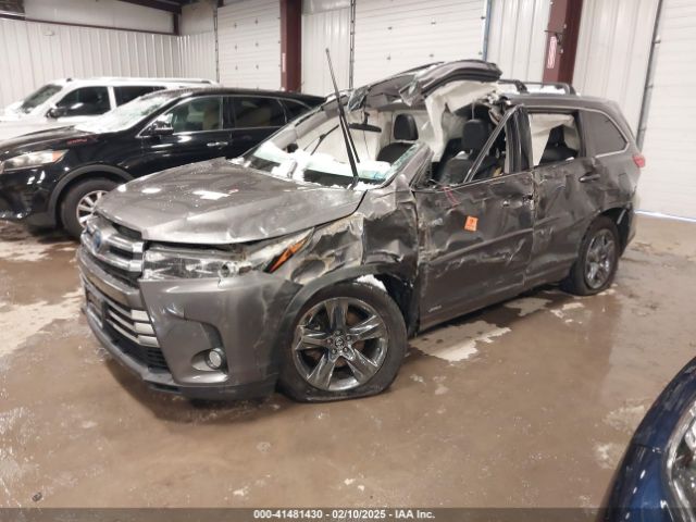 5TDDGRFHXHS030341 Toyota Highlander Hybrid Limited Platinum