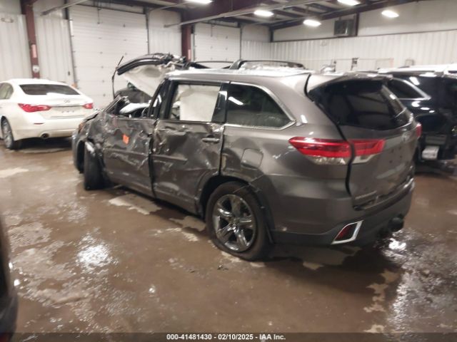 5TDDGRFHXHS030341 Toyota Highlander Hybrid Limited Platinum