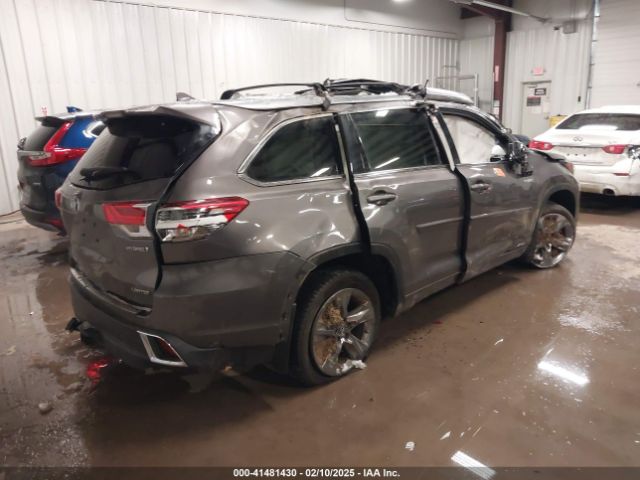 5TDDGRFHXHS030341 Toyota Highlander Hybrid Limited Platinum