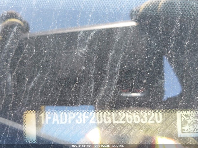 Ford FOCUS SE 2016 1FADP3F20GL266320 Image 9