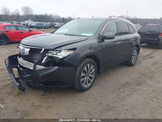 5FRYD3H49EB017144 Acura Mdx Technology Package